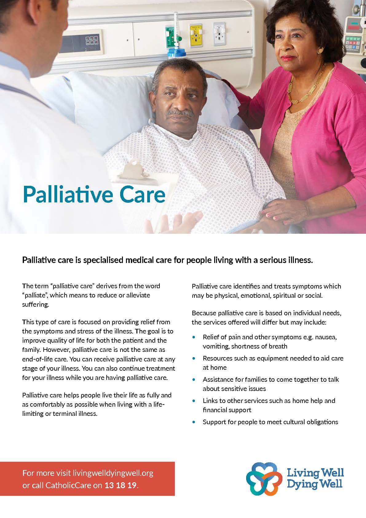 Palliative care fact sheet