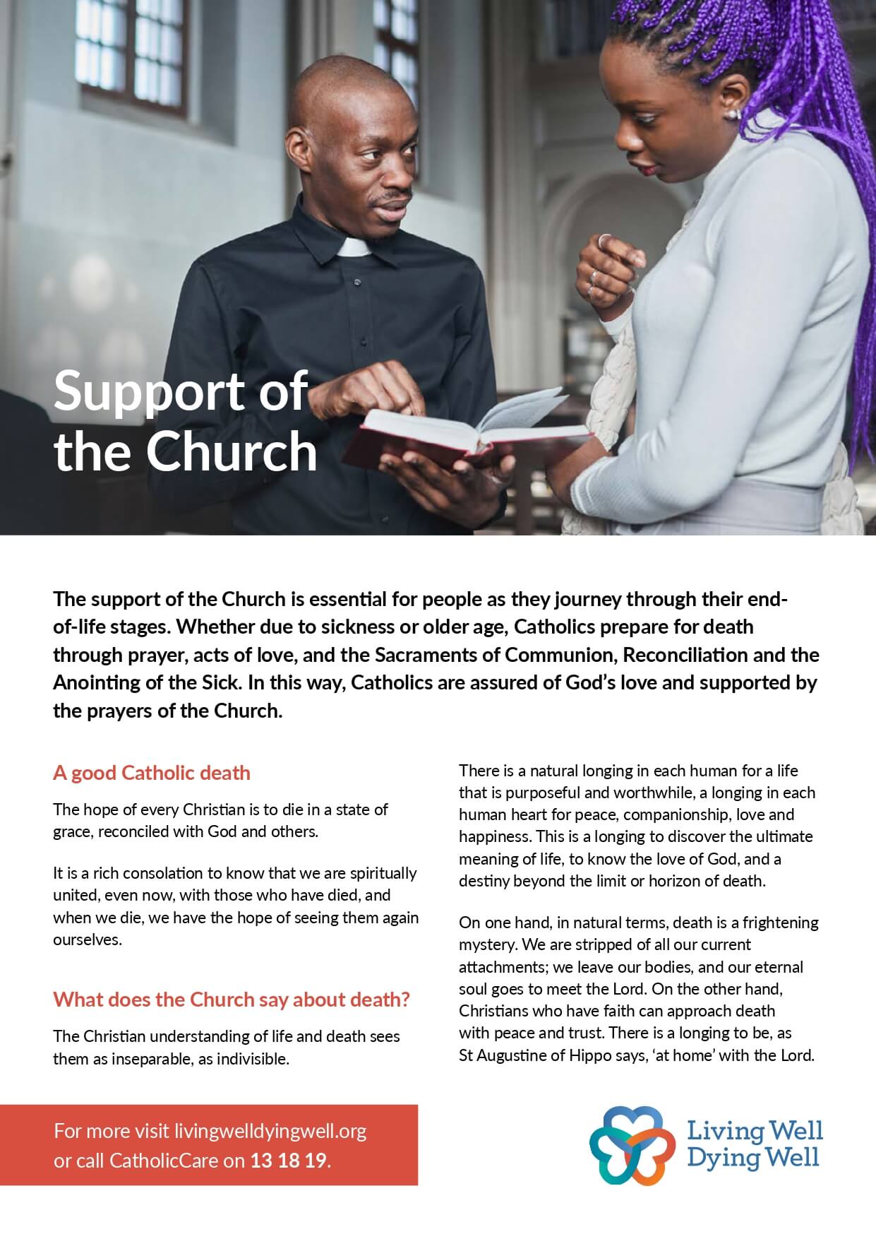 Support fo the Church fact sheet